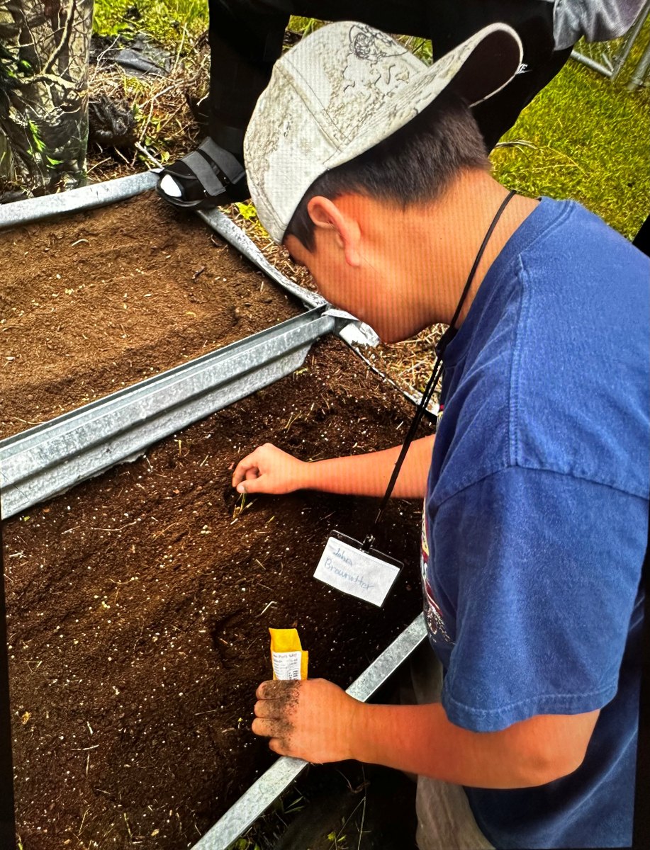 Garden & Sage Picking — 2026 Youth Development Initiative, Seven Stones Corp.
