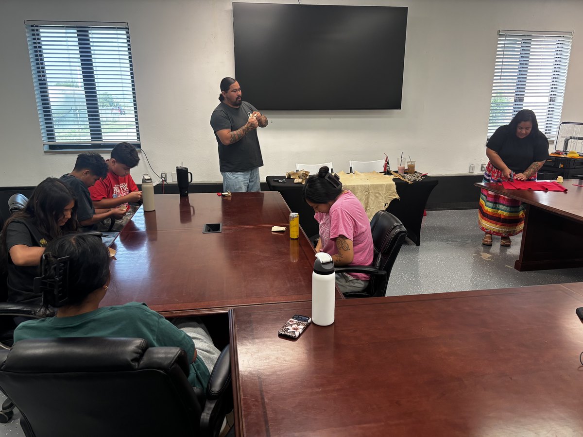 Medicine Pouch Making — 2026 Youth Development Initiative, Seven Stones Corp.